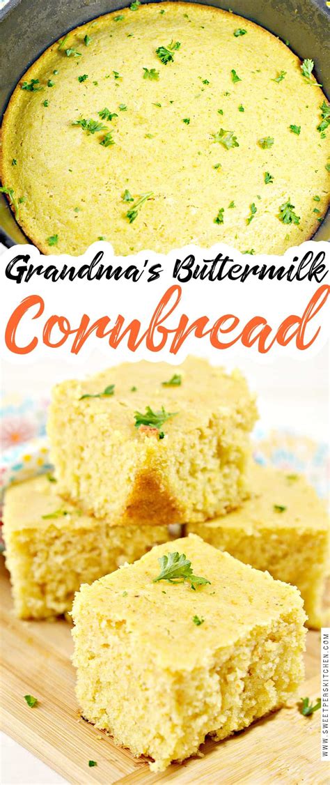 Grandmas Buttermilk Cornbread