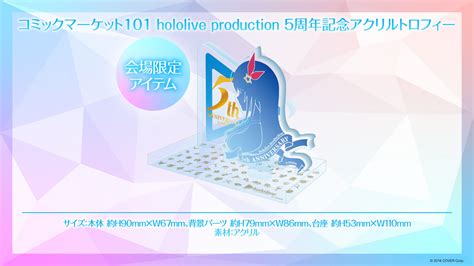 ホロライブプロダクション／イベント総合【公式】 On Twitter 🎉注意事項🎉 「hololive Production 5周年記念