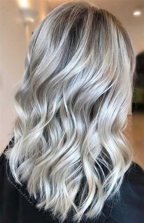 White Ash Blonde Hair