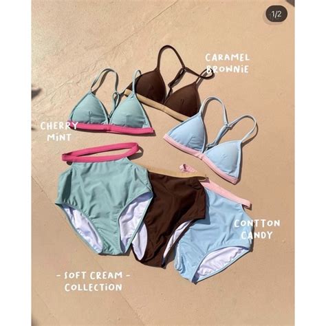 Me Yu Bikini Two Piece Shopee Thailand