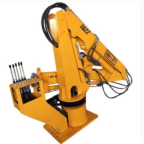 Marine Knuckle Boom Bob Lift Crane Boat Small Ton Hydraulic Knuckle