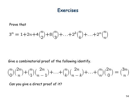 PPT Binomial Coefficients Inclusion Exclusion Principle PowerPoint