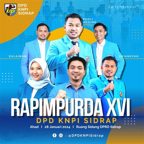 Rapimpurda Xvi Dpd Knpi Sidrap Peran Pemuda Wajib Optimalisasi Dalam