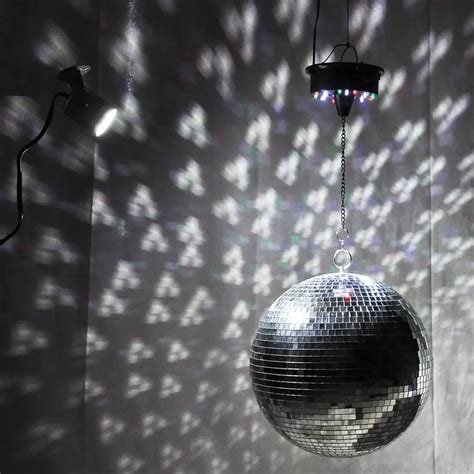 Big glass mirror Disco ball DJ KTV bars party stage light durable lighting Disco ball Reflective ...