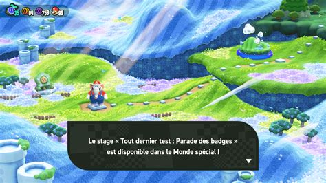 Tout Dernier Test Parade Des Badges Soluce De Super Mario Bros