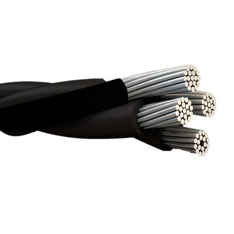 CABLE ALUMINIO TRIPLEX 2 X 2 2 NA AAC AAAC XLPE 600V 90C Edelco