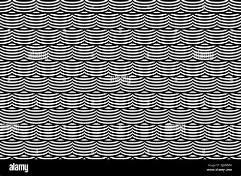 Optical Illusion Seamless Pattern Vector Stripped Seamless Texture