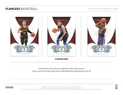 Panini Flawless Nba Basketball Cards Defines Premium