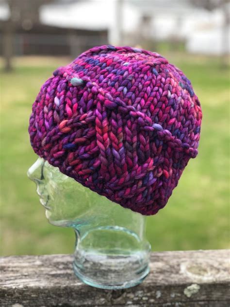 Knit Pattern For Divergence Beanie Knitting Pattern Pdf Instructions Diy Written Tutorial Hat