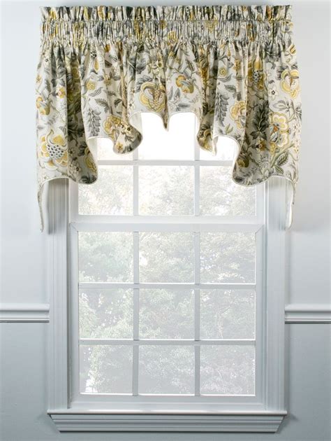 Hatfield Lined Rod Pocket Princess Swag Pair Valance Valance Window