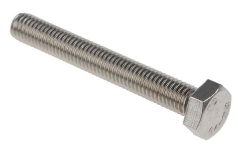 RS PRO RS PRO Stainless Steel Hex Hex Bolt M8 X 60mm 190 333 RS