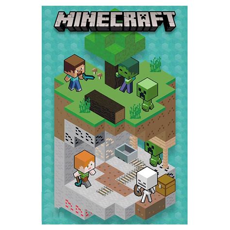 Minecraft poster Into the mine - Geek Shop Estonia