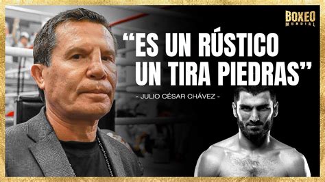 Julio Cesar Ch Vez Fuera De S Explota Contra Artur Beterbiev Y Lo