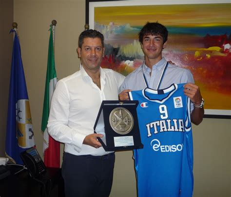 Reggio Il Reggino Marco Lagan Capitano Dell Under Italbasket