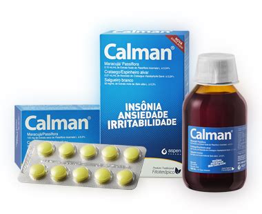 Remédio Para Ansiedade E Irritabilidade - CALMAN - Indicado para casos de Insônia, Ansiedade leve e Irritabilidade.