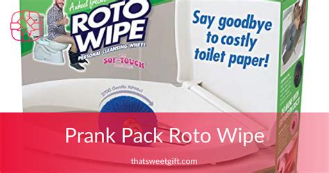 Prank Pack Roto Wipe - Pull a Prank With This Gift! | ThatSweetGift