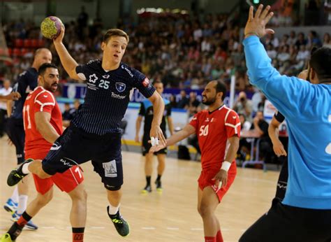 handball 14es masters de grenoble finale Montpellier 29 Bahreïn