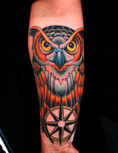 Awesome Owl Wrist Tattoos Design Wrist Tattoo Pictures