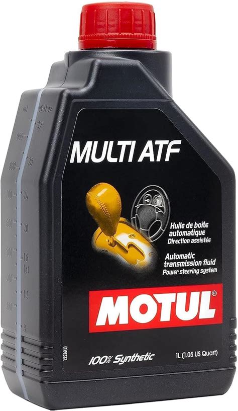 Motul Aceite de transmisión Multi ATF negro 1 litro paquete de 12