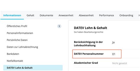 Datev Import Mitarbeiter Daten Attribute In Personio Personio