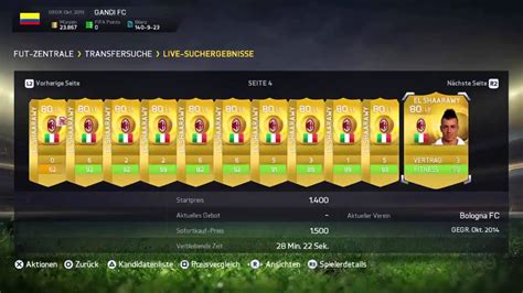 Fifa 15 OP 65k Serie A Squad Builder YouTube