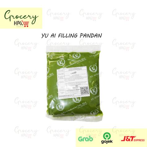 Jual Yu Ai Filling Paste Pasta Pandan Kg Isisan Kue Roti