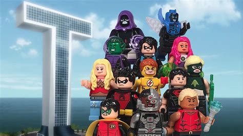 Teen Titans LEGO Minifigures