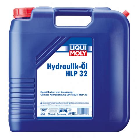 LIQUI MOLY Hydrauliköl HLP 32 20 l ab 117 00 Preisvergleich bei