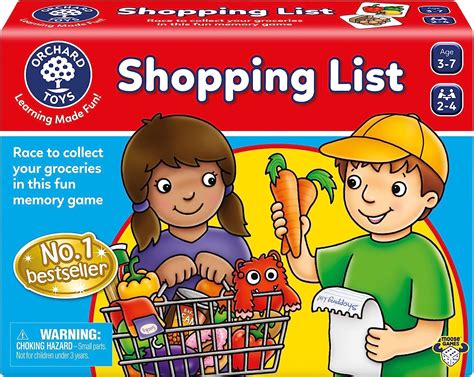 Buy Orchard Toys Shopping List Game At Mighty Ape Australia