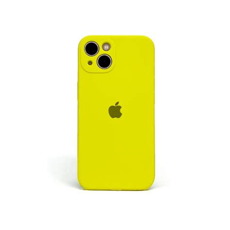 Case Silicone IPhone 13 Amarelo FECHADA Tua Case