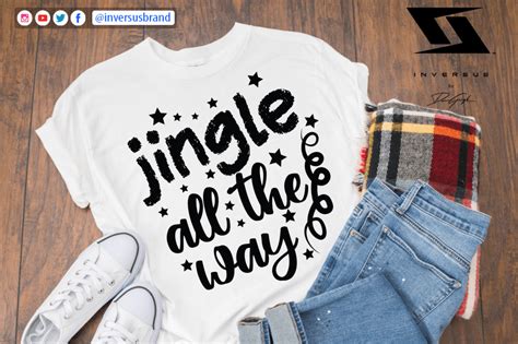 Jingle All The Way Svg Vector Design Graphic By Rashed Rana · Creative