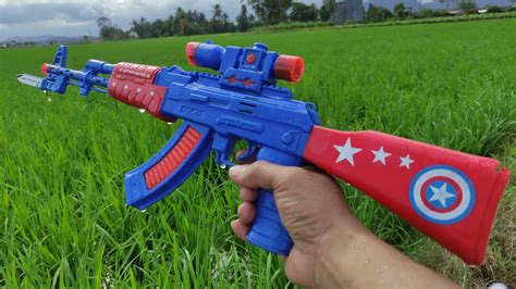 Senjata Mainan Tembak Tembakan Nerf Shotgun Ak Sniper Rifle Glock