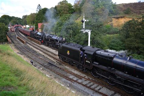 44806 Stanier Black Five Class 5mt 4 6 0 Steam Locomotive Nymr Magpie