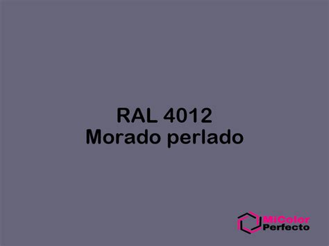RAL 4012 Morado Perlado (RAL Classic) - micolorperfecto RAL