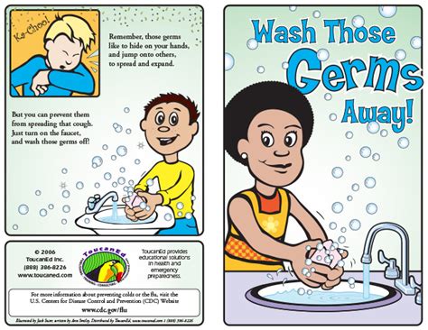 Health Education Pamphlets For Infection Control Disease Prevention