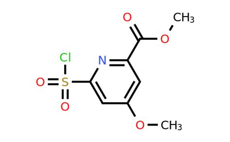 CAS 1393539 23 5 Methyl 6 Chlorosulfonyl 4 Methoxypyridine 2