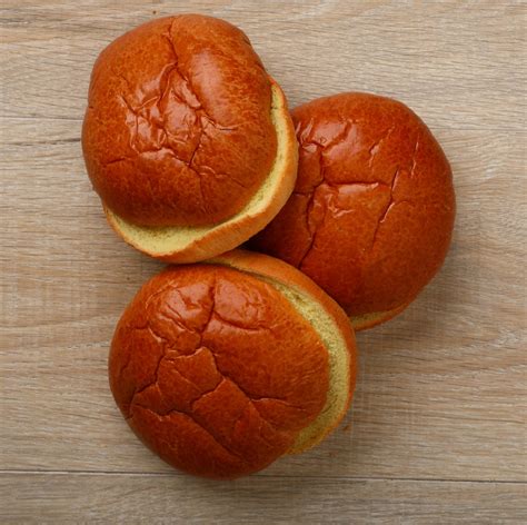 45 Tall Brioche Hamburger Bun Capistranos Bakery