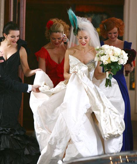 Carrie Bradshaws Wedding Dress By Vivienne Westwood Sold Out