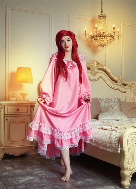 Disney Princess Ariel Human Pink Dress