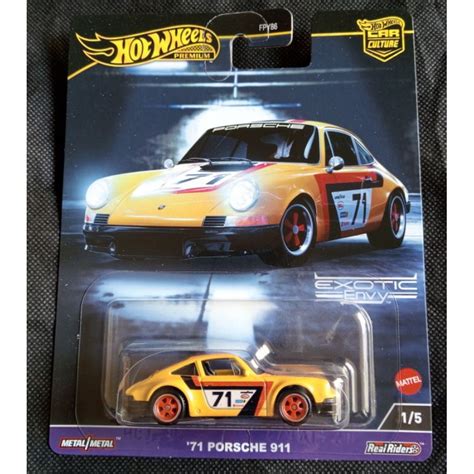 Hot WHEELS 71 PORSCHE 911 EXOTIC ENVY Shopee Philippines