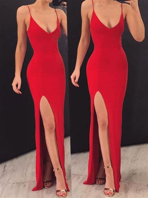 Sexy Long Red Dresses