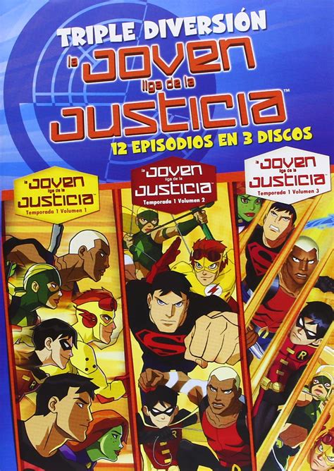 Pack La Joven Liga De La Justicia Import Dvd 2012 Jesse