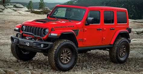 Jeep Lanz El Wrangler M S Potente De Su Historia Parabrisas