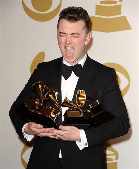 Sam Smith wins big at 2015 Grammys | HELLO!