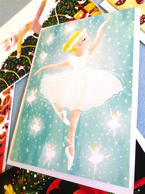 Nine Ladies Dancing Christmas Cards - Etsy