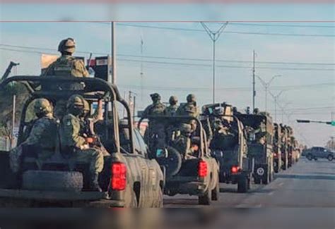 Arriban A Matamoros Elementos Del Ejercito Mexicano Y Guardia