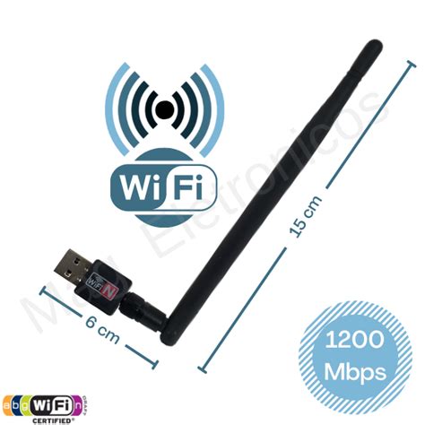 Adaptador Receptor Antena Wifi USB Wireless Para PC E Notebook A