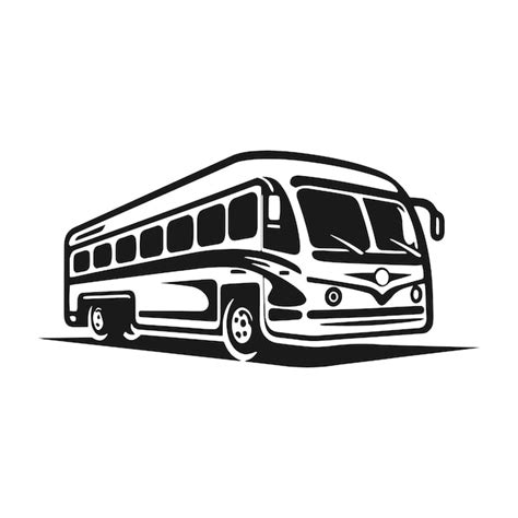 Premium Vector | Logo of bus icon school bus vector isolated transport ...