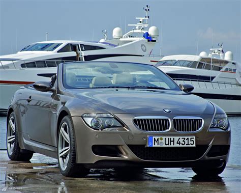 BMW M6 Bilder. Fotos vom Zehn Zylinder Cabrio mit 500 PS - Kfz.net