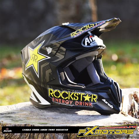 Casque Cross Airoh Twist Rockstar Fx Motors